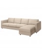 VIMLE Bezug für 4er-Sofa mit Récam Hallarp beige Deutschland - hd6363